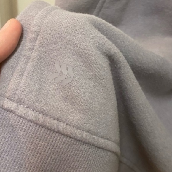 All In Motion Zip Up Hoodie Sweatshirt Lavender Purple Women’s Size Large - Picture 4 of 5